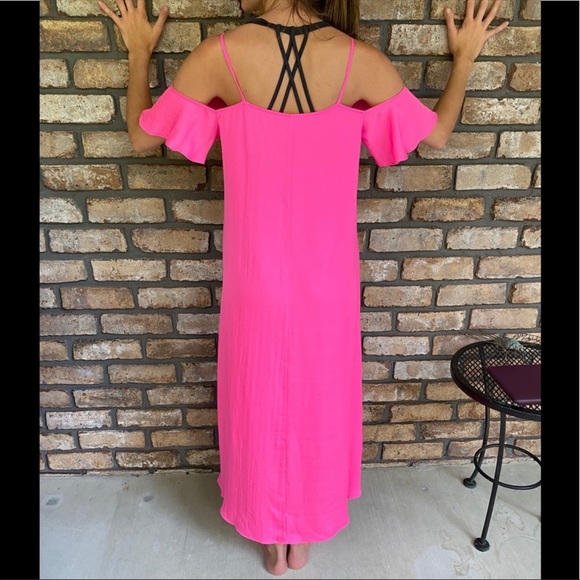 Jennifer Lopez Cold Shoulder Dress - Picture 2 of 13